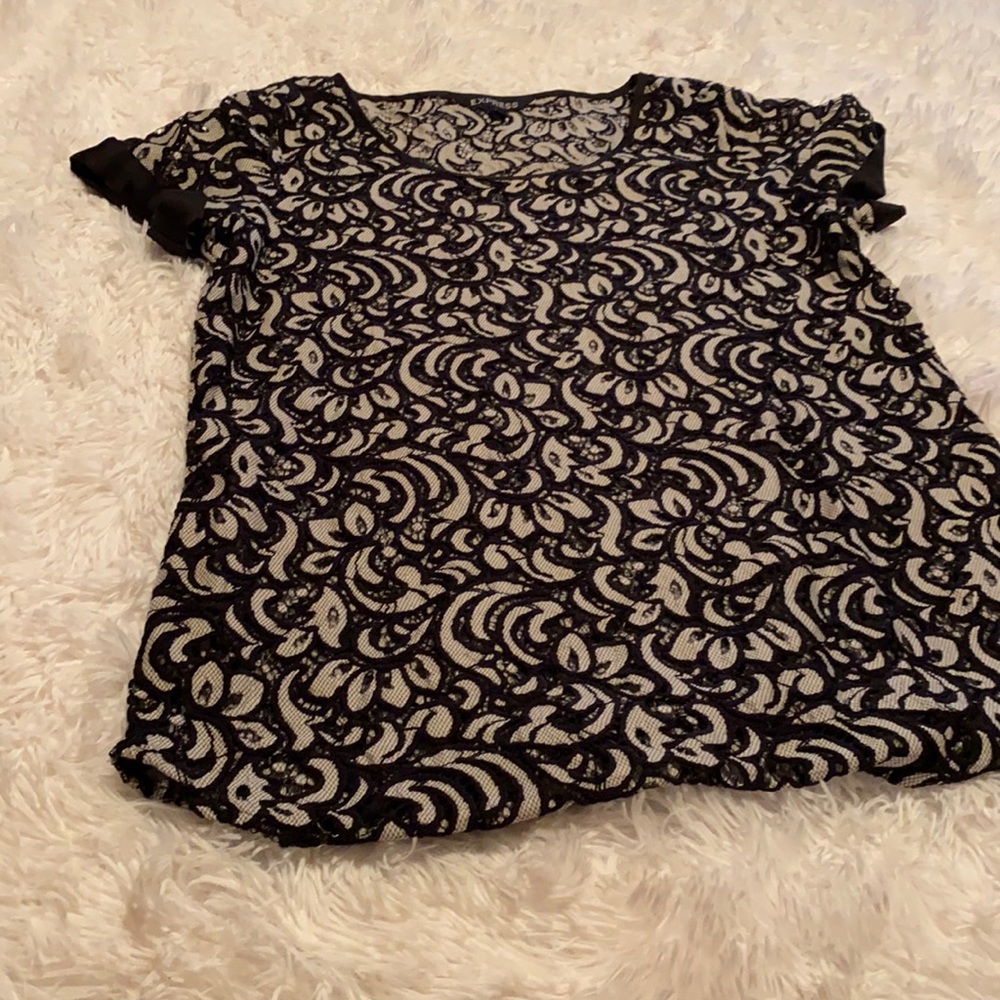 All Lace see through top.